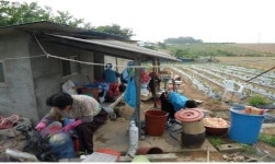 김제시 황산면 독거노인가정 대청소