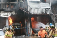 전주시 서신동 카센터 화재