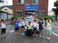 완주 동양초교생, 소양파출소에서 현장체험