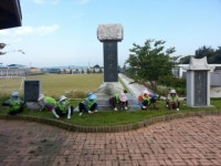 김제 광활면, 충혼불멸비 주변 환경정비