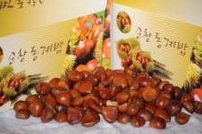 순창 햇밤 중국 수출길 열려