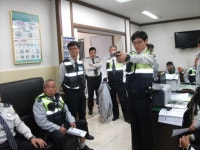 김제 월촌지구대, 테이져건 사용법 교육