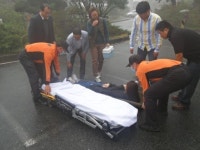 군산 대야119안전센터 호원대서 소방합동훈련