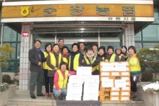 순창 유등 농가주부모임회, 경로당에 간식 지원