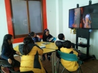 지사랑 작은 도서관, 방학기간 영화 상영