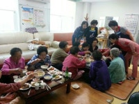 우아2동 진버들대우2차아파트 부녀회, 어르신 점심봉사