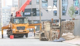 전주혁신도시내 공사자재 인도 점유