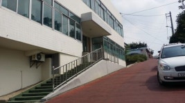 경로시설 앞 노인 보행자 안전시설 개선시급