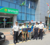 정읍 산외파출소 추석절 특별방범활동 실시