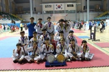 전주시장기 태권도대회, 경희대석사 태권도장 품새 단체전 우승