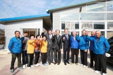 진안군 용담면 전천후 게이트볼장 휴게시설 준공