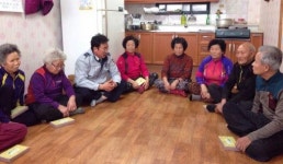 장수경찰서, 찾아가는 경로당 교통안전 홍보