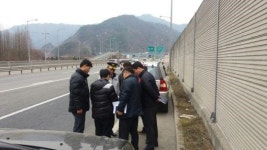 완주경찰서,  신리교차로 사고 잦은 지점 개선