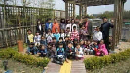 전주 중화산2동 주민센터 옥상, 하늘정원 조성