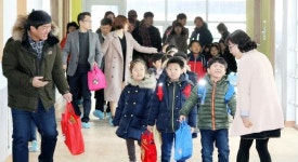 홍산초등학교 입학식