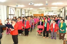 노인회 고창군지회 부설 모송노인대학 입학식