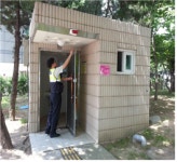 익산경찰 평화지구대, 공원화장실 특별 방범진단