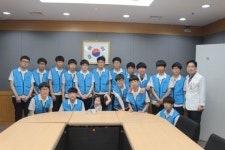 군산제일고 J그루터기, 장기 소아환자 장학금 전달