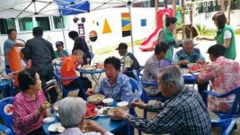 전주시 우아1동 새마을부녀 경로당서 삼계탕 봉사