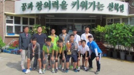 군산 산북중 레슬링 참가 대회 마다 메달 수확
