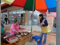 무주군선관위 장날이용 공명선거 홍보 캠페인