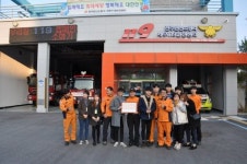 전주완산소방서, 시민들부터 감사 인사 전달받아