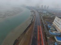 군장산업단지 연안 진입도로 개통