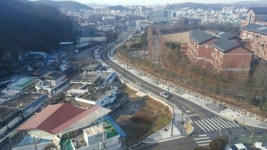 전주시 견훤로 조성 완료