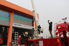 정읍소방서 소방 특수차량 정밀 점검