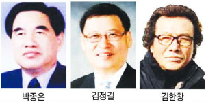 전북문학상에 박종은, 김정길, 김한창