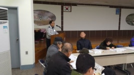 순창 순화파출소 이장단 회의서 치안활동 홍보