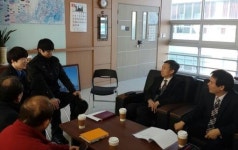 김용학 전북지방병무청장, 남원시노인복지관 방문