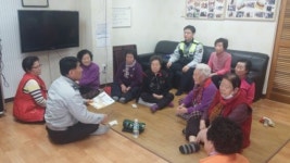 군산경찰서 수송파출소 교통사고예방 홍보활동 전개