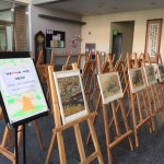 완주군립고산도서관 바보 도깨비와 나무꾼 원화 전시