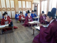 완주군 문화관광해설사 어전회의 재현