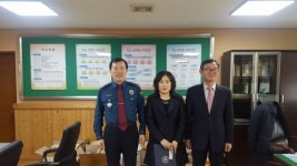 황대규 김제경찰서장 아동안전지킴이집 방문 감사장 수여