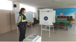 정읍경찰서 중앙지구대 공정·투명한 선거 확보 나서