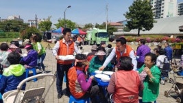 동부화재 정읍지점 무료점심 봉사