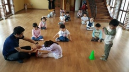 어린이 건강증진 현장으로 찾아가는 키즈클럽 운영