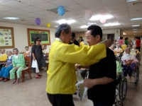 황손 이석 진안군복합노인복지타운 방문 위로