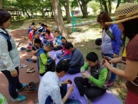 장수군노인장애인복지관 장애인 오감힐링 숲속처방