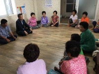 군산시 회현면 이종혁 면장, 경로당 돌며 애로사항 청취