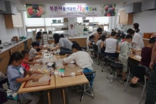 (재)베리&바이오식품연구소, 다둥이 가족과 함께하는 복분자쿠키 만들기