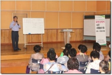 정읍시의회 유진섭 의장 정읍시노인복지관 특강