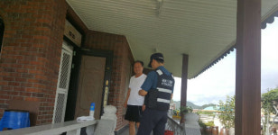 정읍서 산외파출소 마을 예약순찰제 홍보
