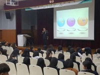김종화 정읍경찰서장, 정주고등학교에서 특강