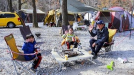 만추(晩秋)로 물든 방화동 가족휴가촌·오토캠핑장