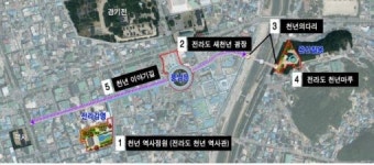 천년 정도, 전라도 랜드마크 새천년 공원