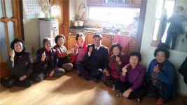 고창군 신림면, 신년맞이 경로당 순회방문