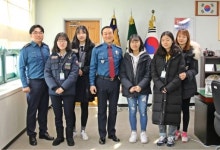 이상주 익산경찰서장, 원광여고 학생 초청 간담